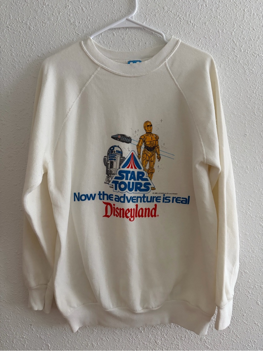 Vintage Star Tours 1980’s Disneyland Crewneck